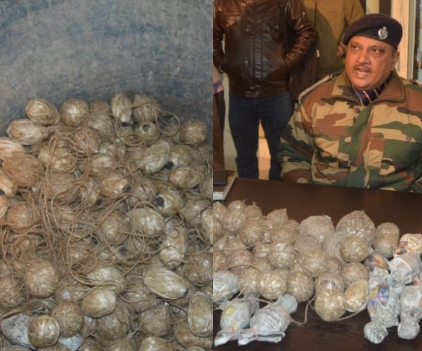 Police found bomb in gonda.