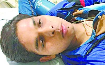 CRPF personnel were fired from the rifle, man injured