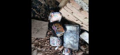 Father and two daughters sleeping in farm houses burnt to death