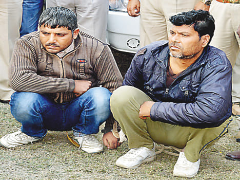 Three cars were stolen, two arrested