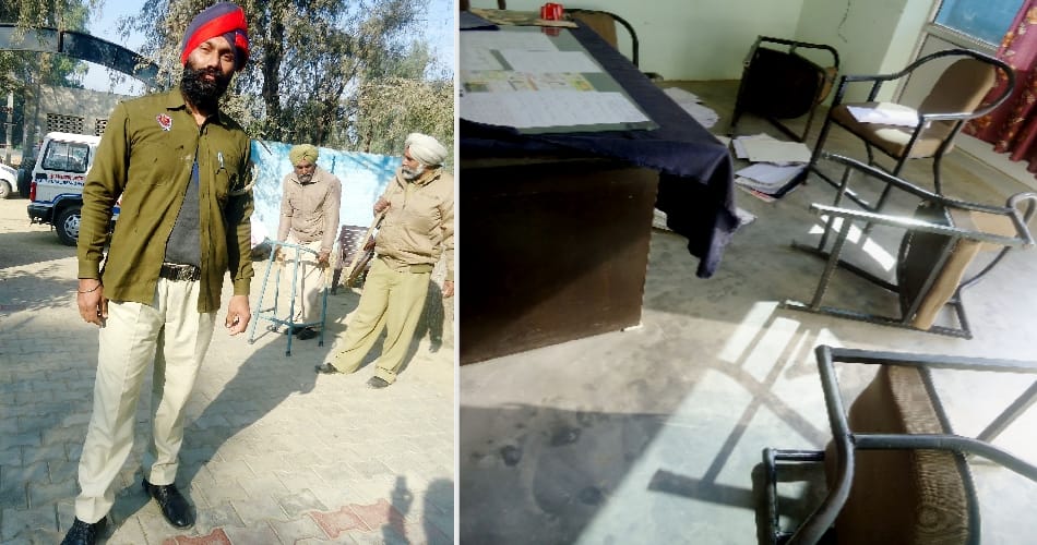 200 congress workers entered in police station, beaten policeman