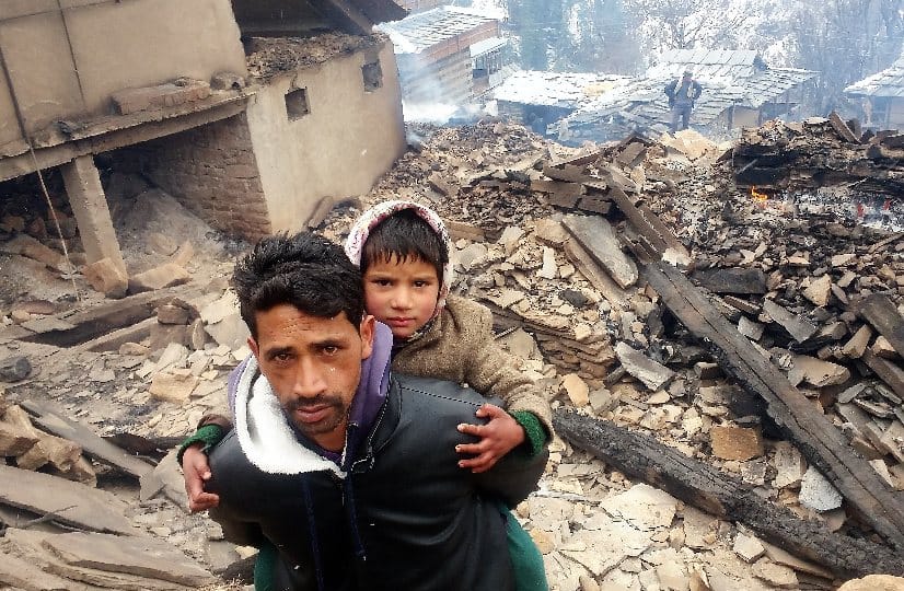 Fire Break Out in Tangdu Village of Rohru, Shimla.