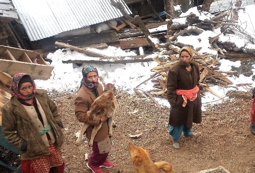 Fire Break Out in Tangdu Village of Rohru, Shimla.