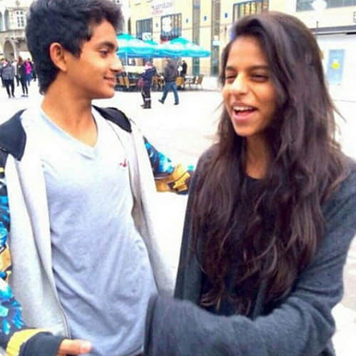 suhana doing party with her special friends