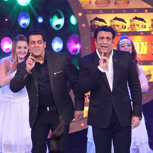 salman and govinda dance together at bigg boss stage