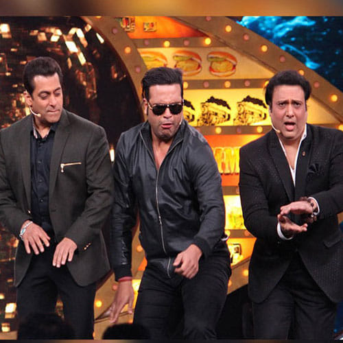 salman and govinda dance together at bigg boss stage