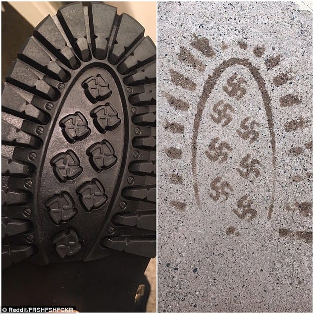 US company bring back Swastik print shoes from market