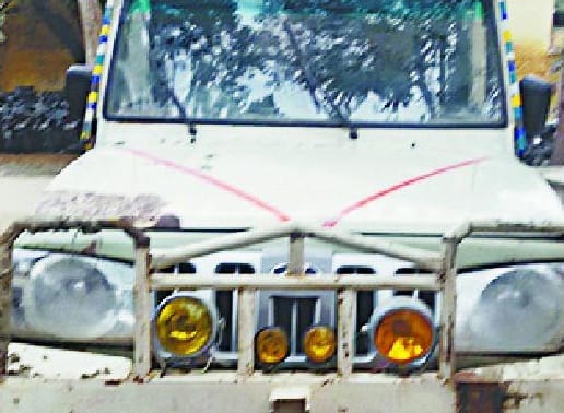 smuggler's car Upturned,a death