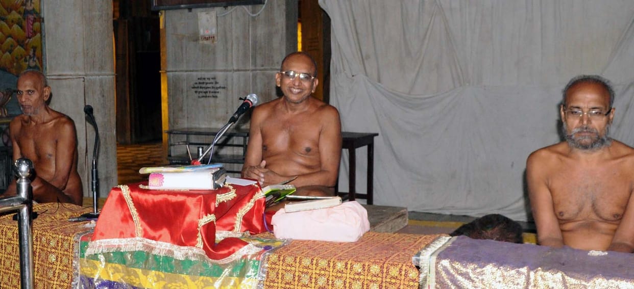 Identify the person from his character: Acharya Gyansagr