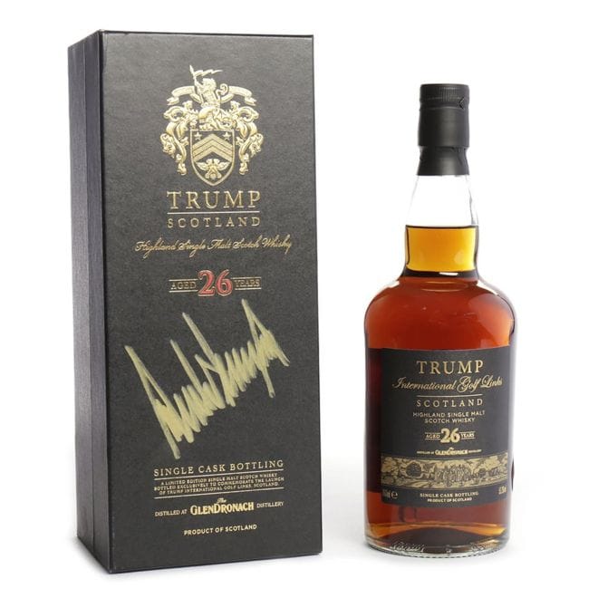 Trump's signature whiskey auctioned at 5 lakhs 98 thousand