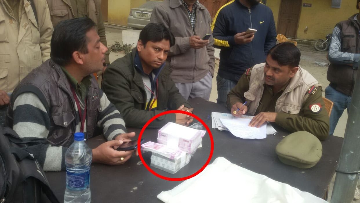 During checking in Bolero Recovered Rs 30 lakh