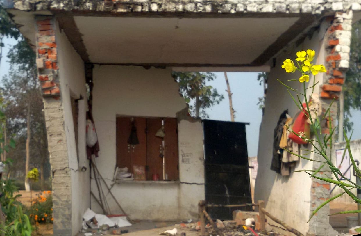 LPG warehouse near Explosion in prison guard