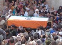 The military, funeral with military honors, ambala