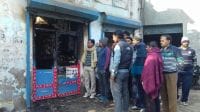 sonipat, In general store theft, fire set to destroy evidence