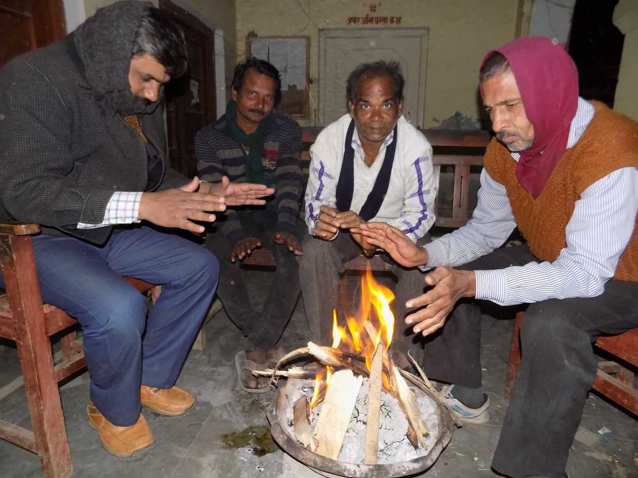 Freezing and melting of the affected life
