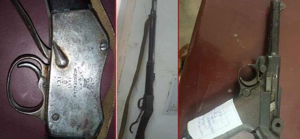 Guns of World War I became the center of attraction