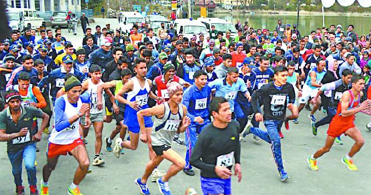 Marathon in Nainital