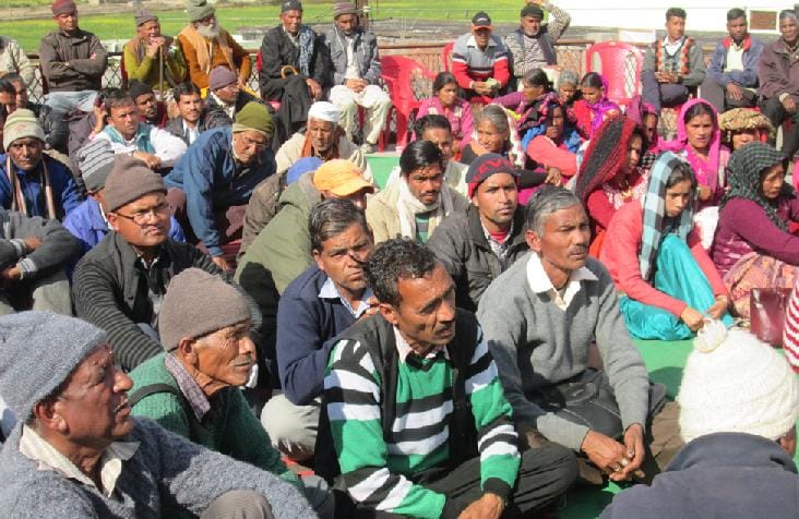 Meeting in Chaukhutia Ukd