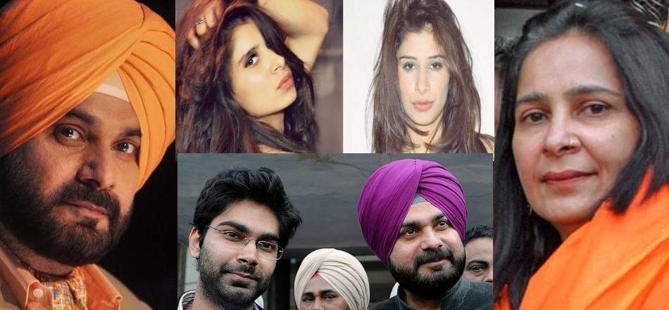 sidhu family profile, navjot sidhu, navjot kaur sidhu, rabia sidhu, karan sidhu, congress