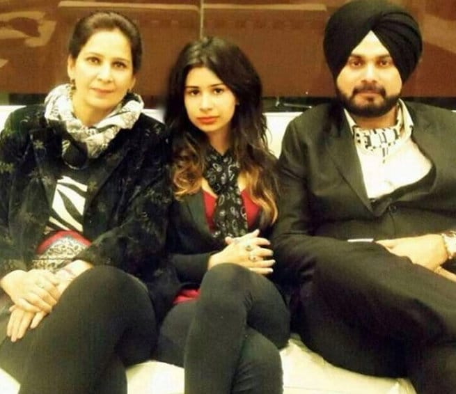 sidhu family profile, navjot sidhu, navjot kaur sidhu, rabia sidhu, karan sidhu, congress