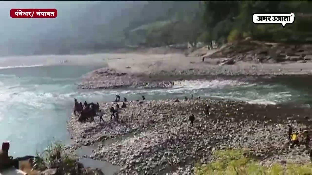 The woman had jumped into the river Ganga in suspicious circumstances