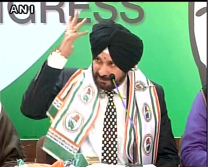 i am born congressi, says navjot singh siddhu in first press confence after joining congress