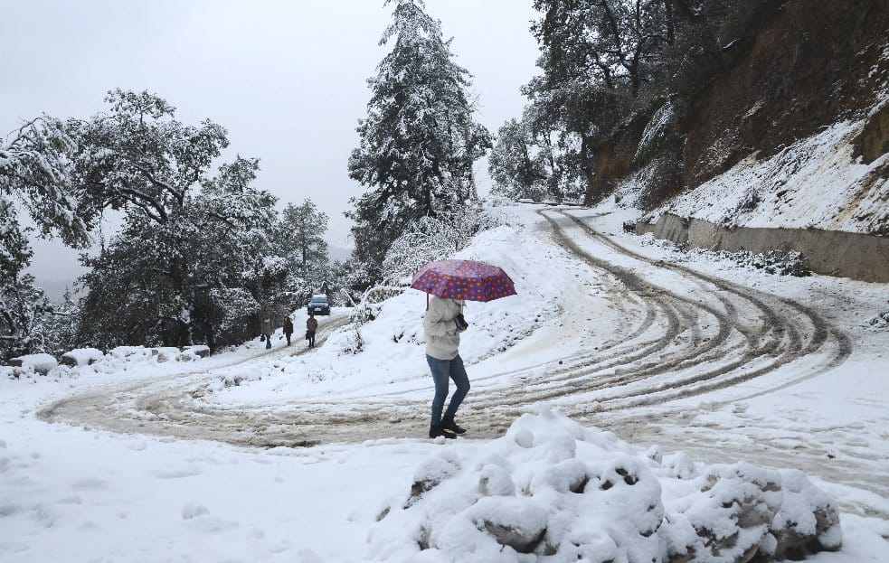 Heavy Snowfall Forecast for Himachal on 24th January.