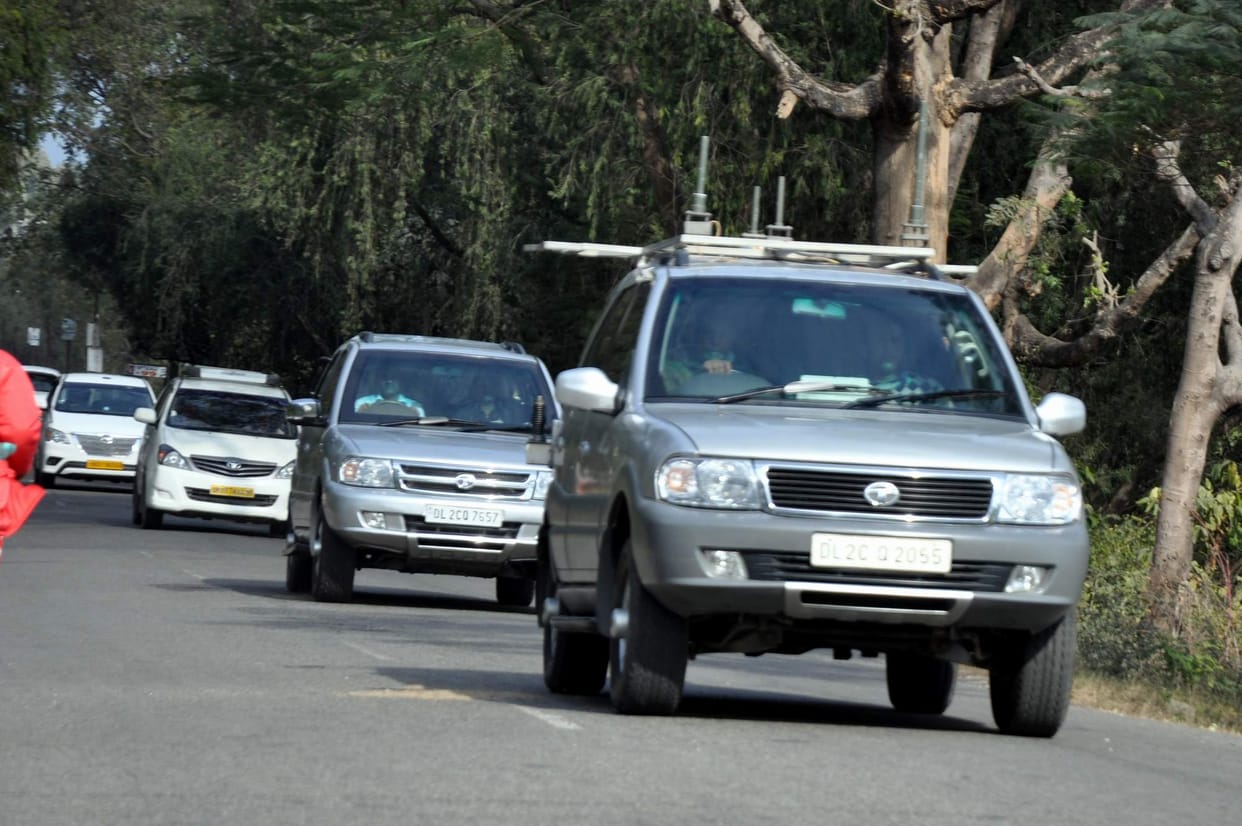 security for rahul gandhi rally in rishikesh.