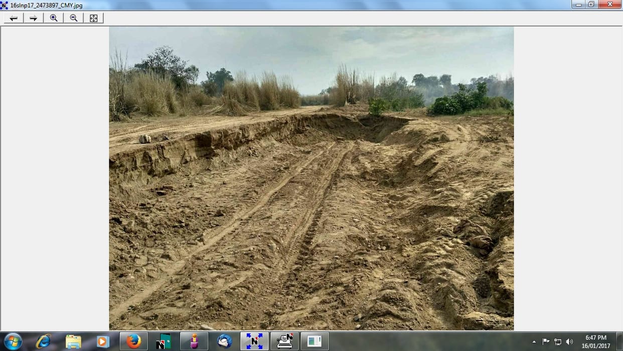 The water level in nalagreh get down