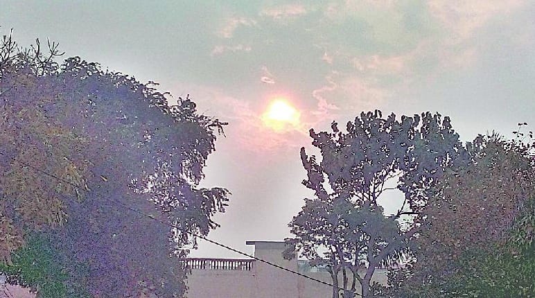 Then the weather changed