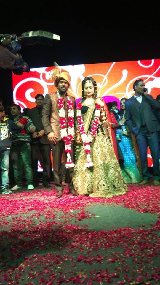 Olympic wrestler Yogeshwar Dutt marriage pictures