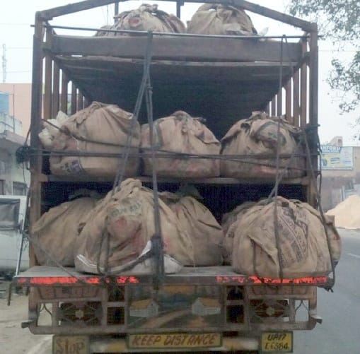 Mawa police filled two Canter holding Ttiri