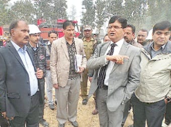 distalri plant ki dheemi gati par khafa