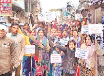 matdan karne ka sankalp dilaya