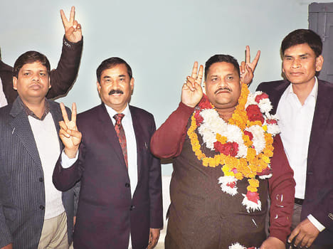 Sadar BSP fielded Pankaj Tripathi