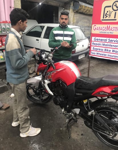 online booking for bike servicing