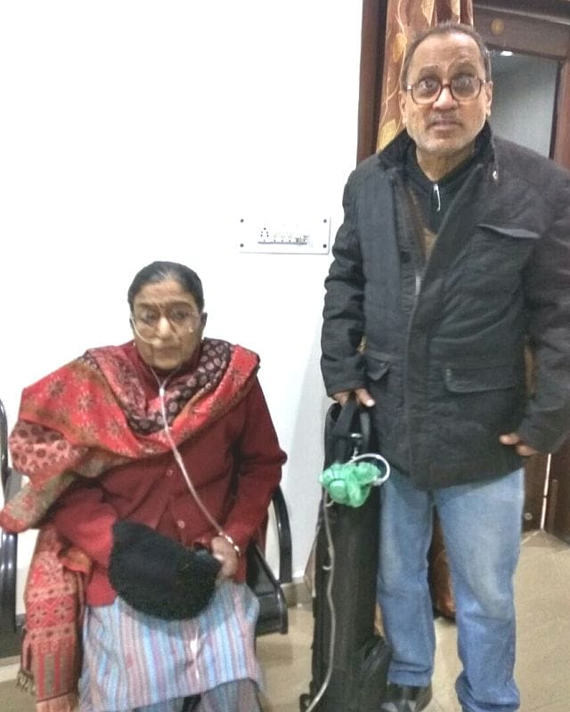 Woman arrived with oxygen cylinders electoral duty cut