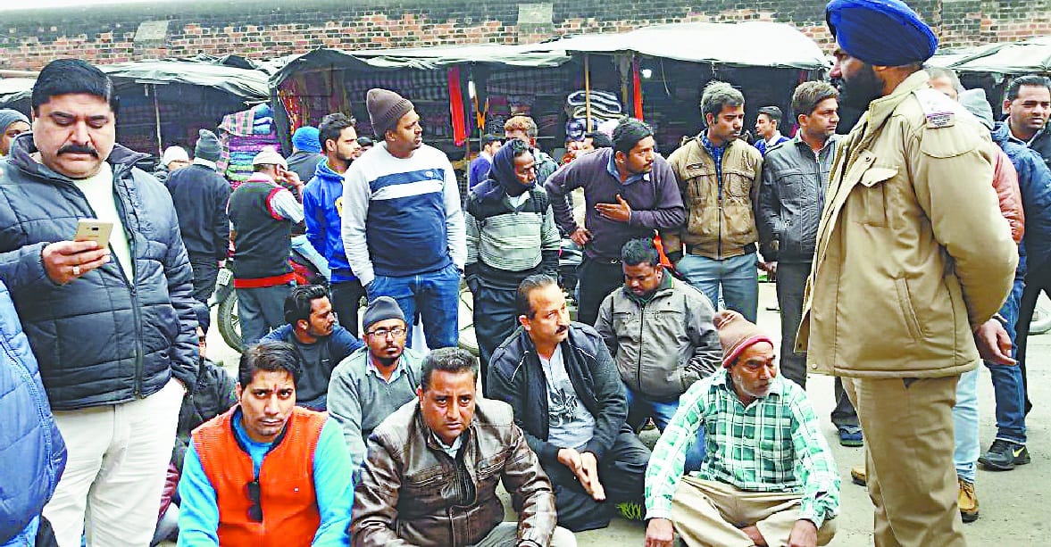  Police highway encroachment removed 