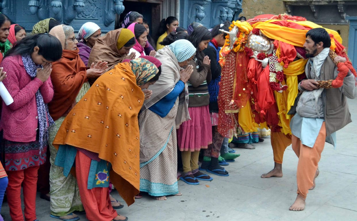 Gopinath temple arrived in Jwala Devi