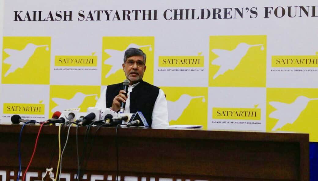 Nobel Prize Kailash Satyarthi in Varanasi 