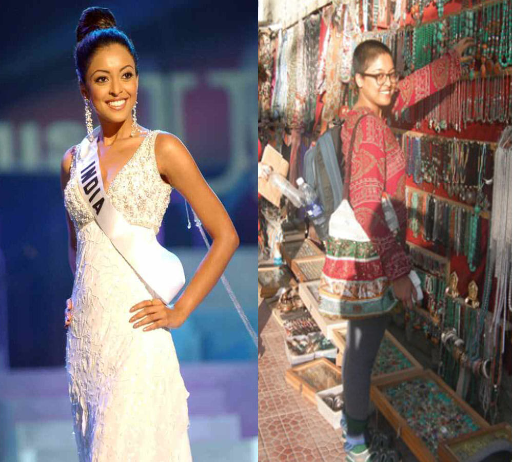 This actress and former Miss India quit films for spiritual quest and went bald