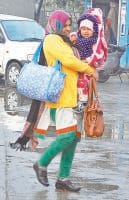 weather, too cold, its raining, temprature 2 digree, kaithal