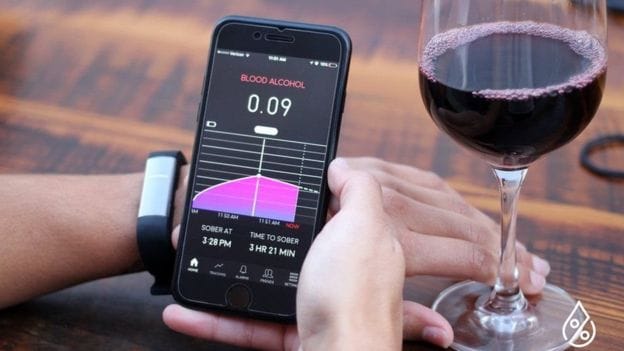 Wrist bands will tell "how done drinking alcohol '