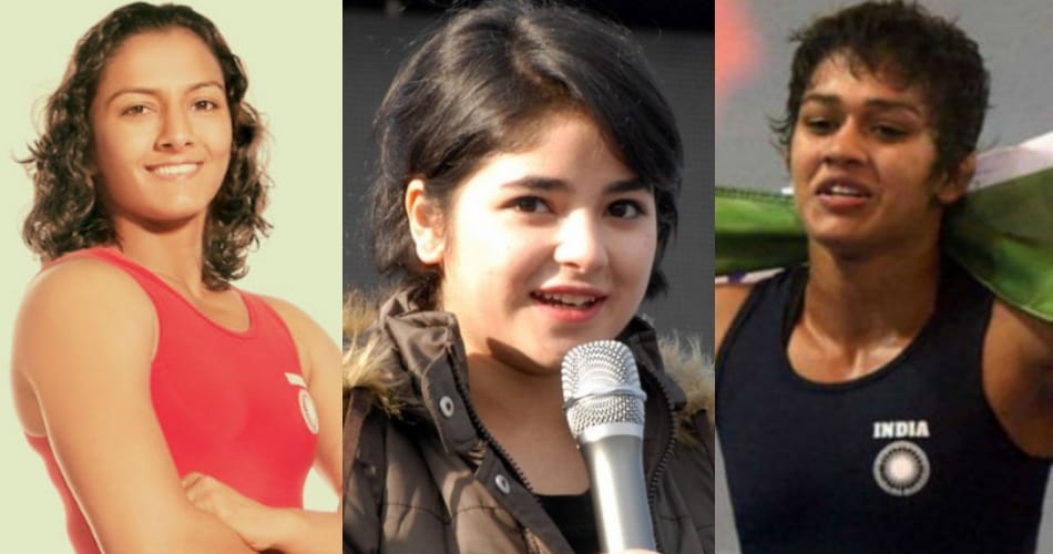 geeta phogat and babita phogat statement in spport of aamir khan dangal dhakad girl zaira wasim