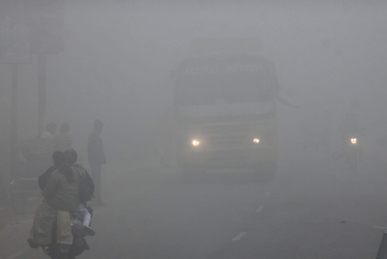 Fog and cold wave at stalemate