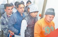 curency crisis, atm, no cash, people in problem, kaithal