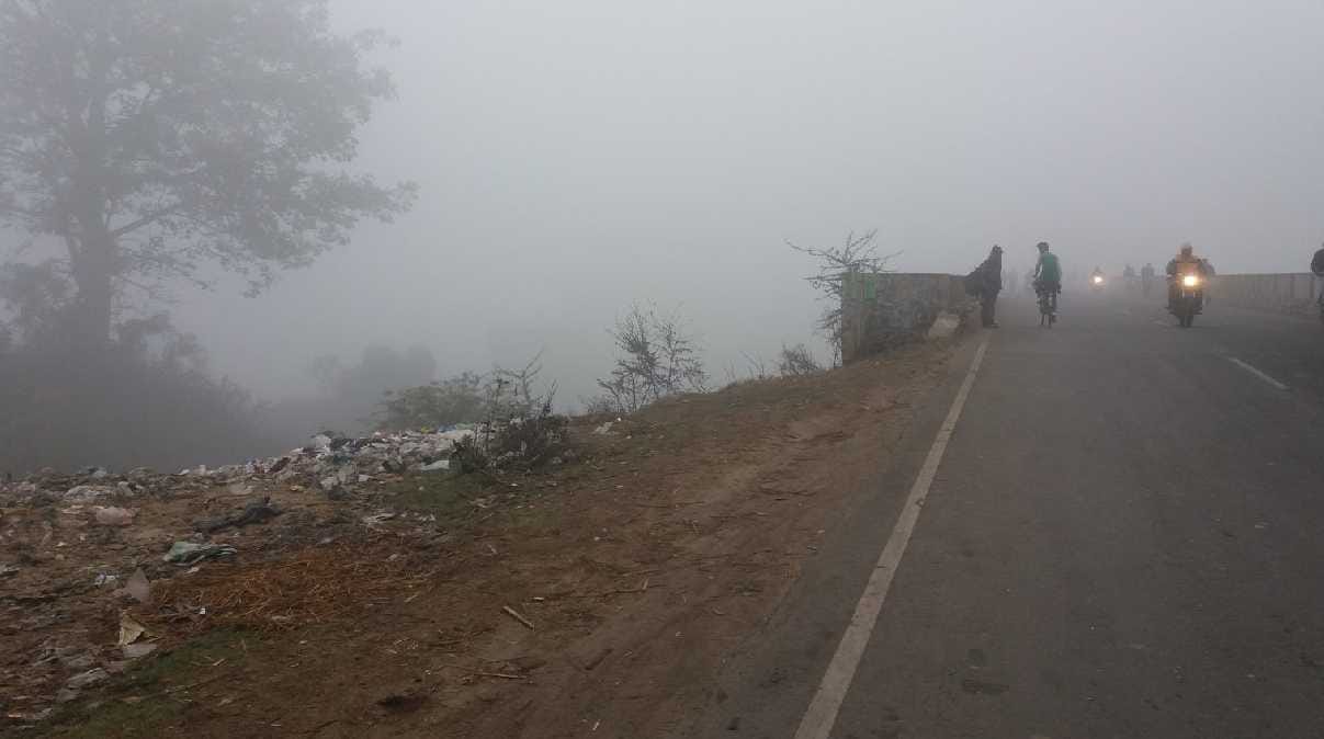 Changed weather patterns, icy winds from the valley Kanpi