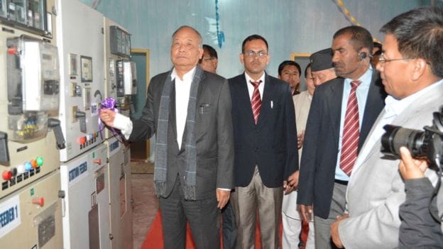 Where is standing BJP in Manipur polls?