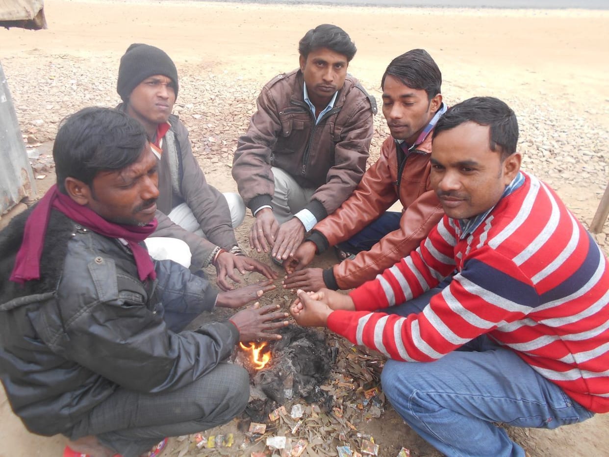 Common people upset due to cold and fog