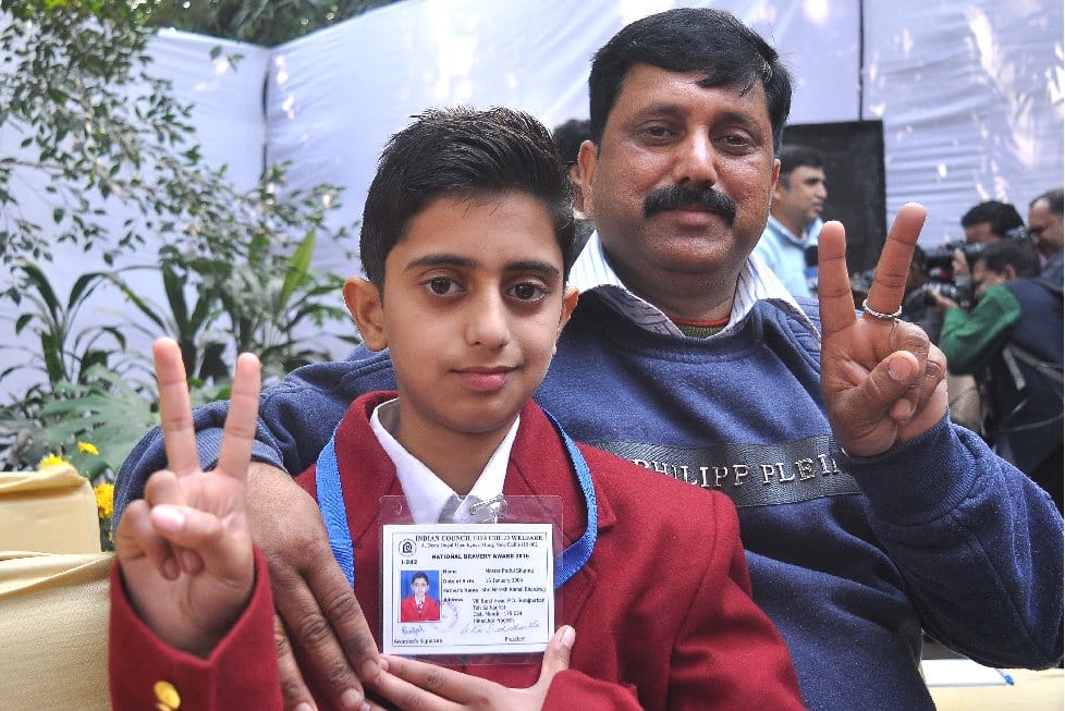11 Years old Praful sharma will be Honoured with Bravery award.